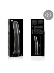 Nebula Series By Ibiza - Modello 9 Dildo In Vetro Borosilicato Trasparente 15.5 Cm -O- 2.5 Cm - NEBULA SERIES BY IBIZA - Dildo Realistici | erosidea.com