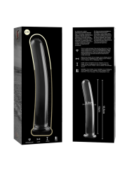 Nebula Series By Ibiza - Modello 9 Dildo In Vetro Borosilicato Trasparente 15.5 Cm -O- 2.5 Cm - NEBULA SERIES BY IBIZA - Dildo Realistici | erosidea.com