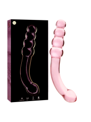 Nebula Series By Ibiza - Modello 14 Dildo In Vetro Borosilicato Rosa 18.5 Cm -O- 3 Cm - NEBULA SERIES BY IBIZA - Dildo Realistici | erosidea.com