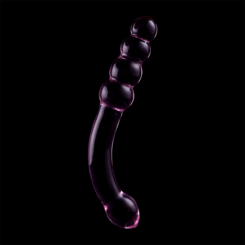 Nebula Series By Ibiza - Modello 14 Dildo In Vetro Borosilicato Rosa 18.5 Cm -O- 3 Cm - NEBULA SERIES BY IBIZA - Dildo Realistici | erosidea.com