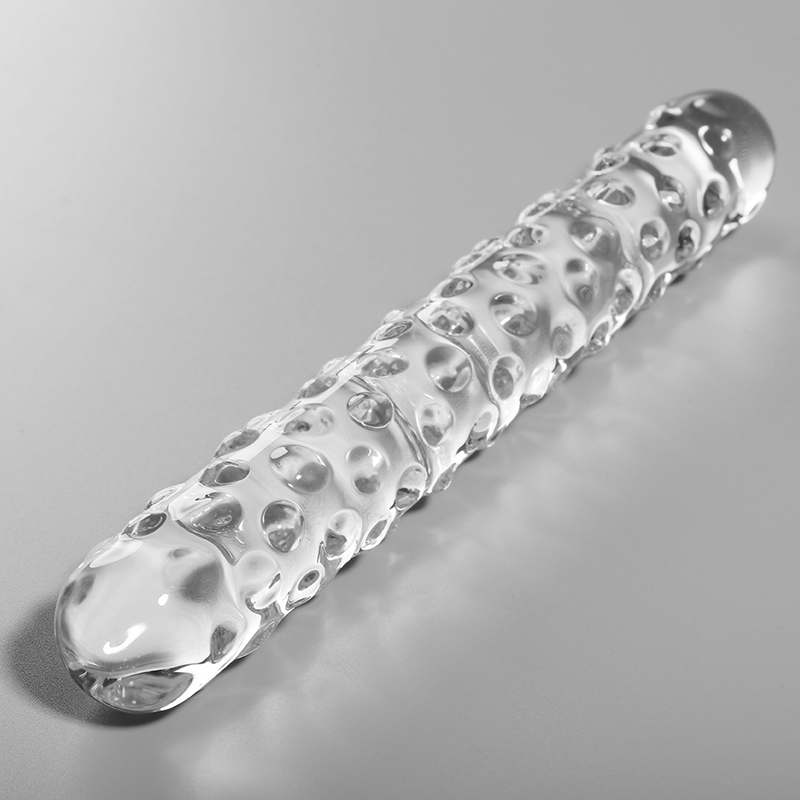 Nebula Series By Ibiza - Modello 15 Dildo In Vetro Borosilicato Trasparente 18.5 Cm -O- 3 Cm - NEBULA SERIES BY IBIZA - Dildo Realistici | erosidea.com