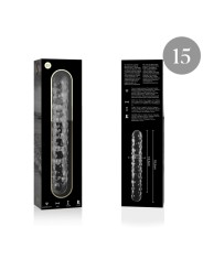 Nebula Series By Ibiza - Modello 15 Dildo In Vetro Borosilicato Trasparente 18.5 Cm -O- 3 Cm - NEBULA SERIES BY IBIZA - Dildo Realistici | erosidea.com
