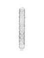 Nebula Series By Ibiza - Modello 15 Dildo In Vetro Borosilicato Trasparente 18.5 Cm -O- 3 Cm - NEBULA SERIES BY IBIZA - Dildo Realistici | erosidea.com