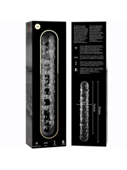 Nebula Series By Ibiza - Modello 15 Dildo In Vetro Borosilicato Trasparente 18.5 Cm -O- 3 Cm - NEBULA SERIES BY IBIZA - Dildo Realistici | erosidea.com