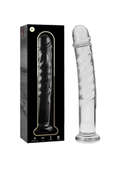 Nebula Series By Ibiza - Modello 16 Dildo In Vetro Borosilicato Trasparente 18.5 Cm -O- 3 Cm - NEBULA SERIES BY IBIZA - Dildo Realistici | erosidea.com