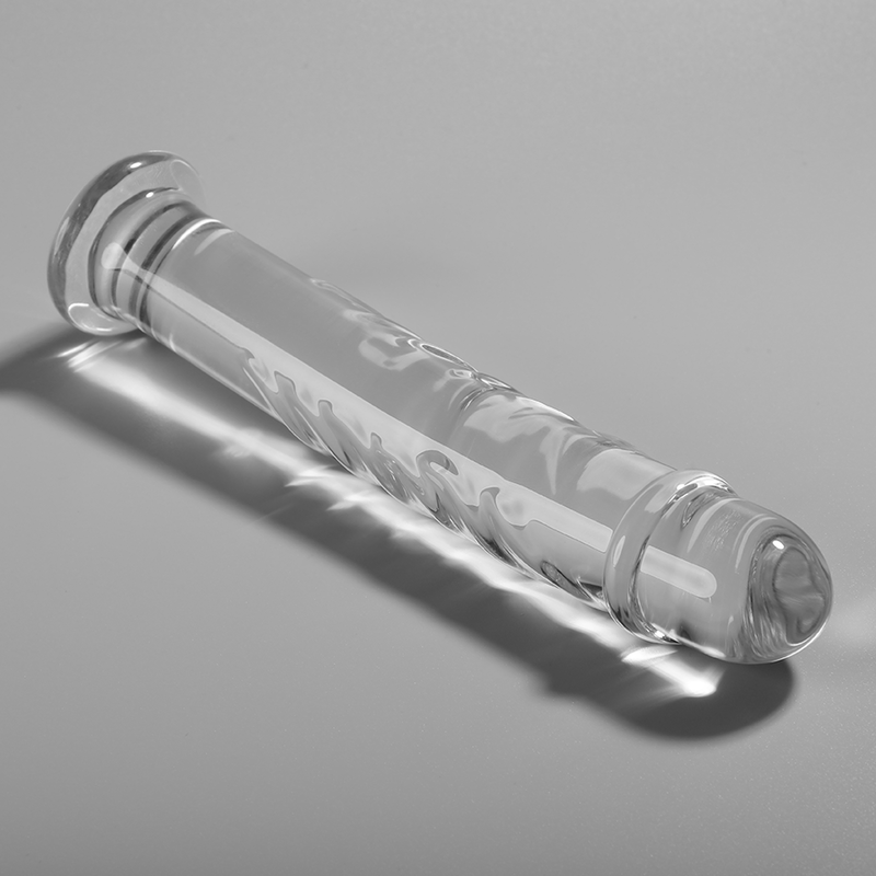 Nebula Series By Ibiza - Modello 16 Dildo In Vetro Borosilicato Trasparente 18.5 Cm -O- 3 Cm - NEBULA SERIES BY IBIZA - Dildo Realistici | erosidea.com