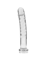 Nebula Series By Ibiza - Modello 16 Dildo In Vetro Borosilicato Trasparente 18.5 Cm -O- 3 Cm - NEBULA SERIES BY IBIZA - Dildo Realistici | erosidea.com