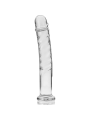 Nebula Series By Ibiza - Modello 16 Dildo In Vetro Borosilicato Trasparente 18.5 Cm -O- 3 Cm - NEBULA SERIES BY IBIZA - Dildo Realistici | erosidea.com