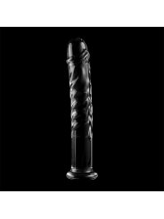 Nebula Series By Ibiza - Modello 16 Dildo In Vetro Borosilicato Trasparente 18.5 Cm -O- 3 Cm - NEBULA SERIES BY IBIZA - Dildo Realistici | erosidea.com
