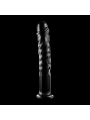 Nebula Series By Ibiza - Modello 16 Dildo In Vetro Borosilicato Trasparente 18.5 Cm -O- 3 Cm - NEBULA SERIES BY IBIZA - Dildo Realistici | erosidea.com