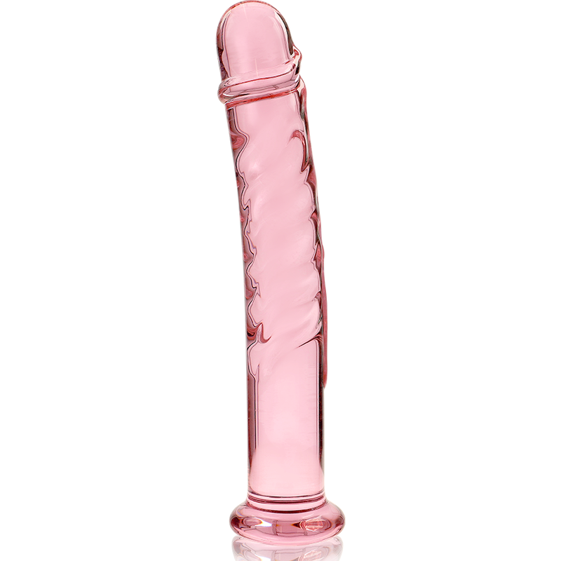 Nebula Series By Ibiza - Modello 16 Dildo In Vetro Borosilicato Rosa 18.5 Cm -O- 3 Cm - NEBULA SERIES BY IBIZA - Dildo Realistici | erosidea.com