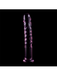 Nebula Series By Ibiza - Modello 16 Dildo In Vetro Borosilicato Rosa 18.5 Cm -O- 3 Cm - NEBULA SERIES BY IBIZA - Dildo Realistici | erosidea.com