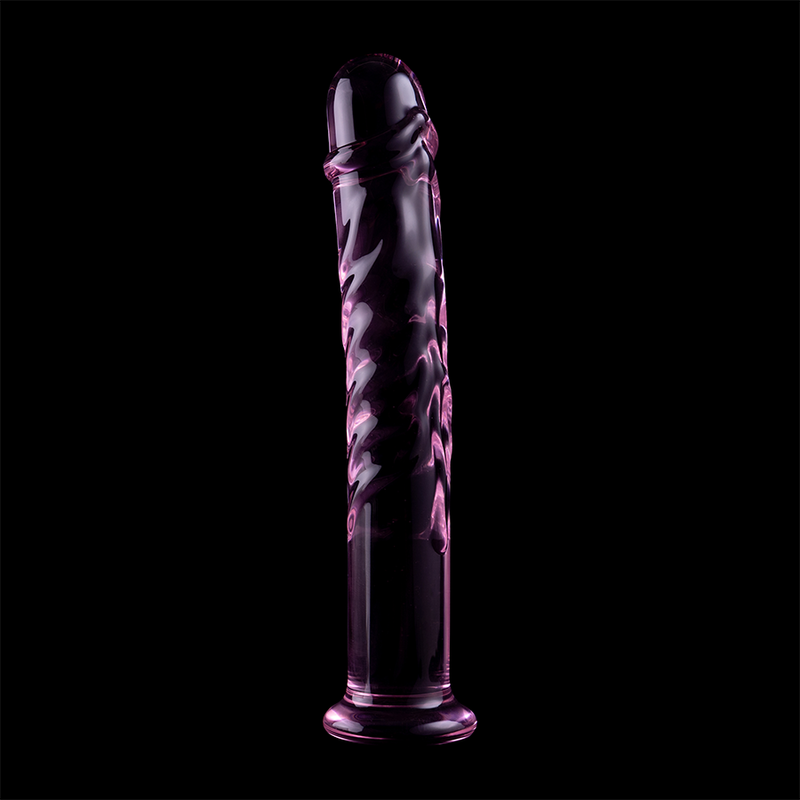 Nebula Series By Ibiza - Modello 16 Dildo In Vetro Borosilicato Rosa 18.5 Cm -O- 3 Cm - NEBULA SERIES BY IBIZA - Dildo Realistici | erosidea.com