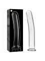 Nebula Series By Ibiza - Modello 17 Dildo In Vetro Borosilicato Trasparente 18.5 Cm -O- 3 Cm - NEBULA SERIES BY IBIZA - Dildo Realistici | erosidea.com