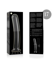 Nebula Series By Ibiza - Modello 17 Dildo In Vetro Borosilicato Trasparente 18.5 Cm -O- 3 Cm - NEBULA SERIES BY IBIZA - Dildo Realistici | erosidea.com