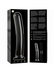 Nebula Series By Ibiza - Modello 17 Dildo In Vetro Borosilicato Trasparente 18.5 Cm -O- 3 Cm - NEBULA SERIES BY IBIZA - Dildo Realistici | erosidea.com