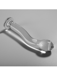 Nebula Series By Ibiza - Modello 18 Dildo In Vetro Borosilicato Trasparente 18.5 Cm -O- 3.5 Cm - NEBULA SERIES BY IBIZA - Dildo Realistici | erosidea.com