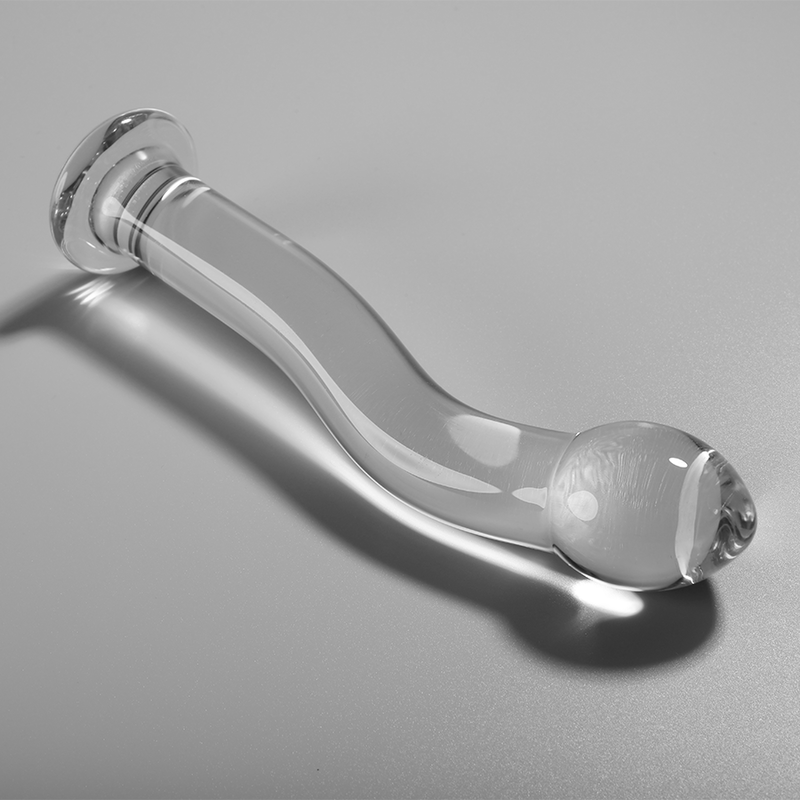 Nebula Series By Ibiza - Modello 18 Dildo In Vetro Borosilicato Trasparente 18.5 Cm -O- 3.5 Cm - NEBULA SERIES BY IBIZA - Dildo Realistici | erosidea.com