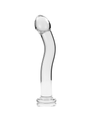 Nebula Series By Ibiza - Modello 18 Dildo In Vetro Borosilicato Trasparente 18.5 Cm -O- 3.5 Cm - NEBULA SERIES BY IBIZA - Dildo Realistici | erosidea.com