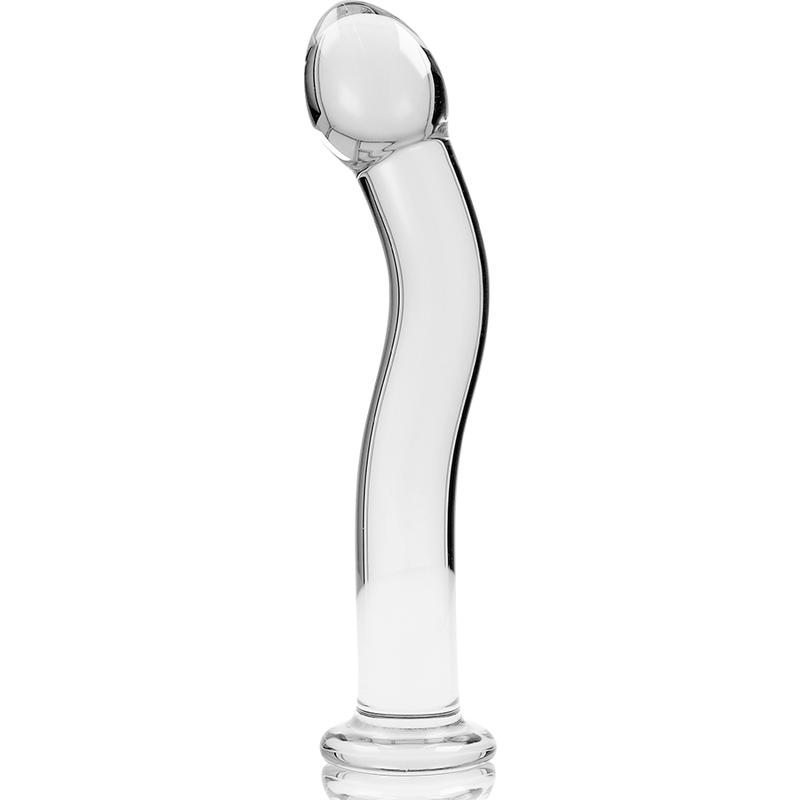 Nebula Series By Ibiza - Modello 18 Dildo In Vetro Borosilicato Trasparente 18.5 Cm -O- 3.5 Cm - NEBULA SERIES BY IBIZA - Dildo Realistici | erosidea.com