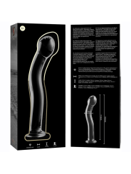 Nebula Series By Ibiza - Modello 18 Dildo In Vetro Borosilicato Trasparente 18.5 Cm -O- 3.5 Cm - NEBULA SERIES BY IBIZA - Dildo Realistici | erosidea.com