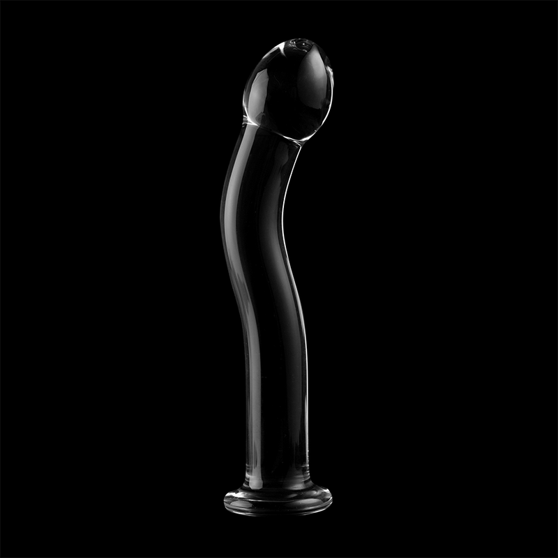 Nebula Series By Ibiza - Modello 18 Dildo In Vetro Borosilicato Trasparente 18.5 Cm -O- 3.5 Cm - NEBULA SERIES BY IBIZA - Dildo Realistici | erosidea.com