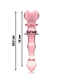 Nebula Series By Ibiza - Modello 21 Dildo In Vetro Borosilicato Rosa 20.5 Cm -O- 3.5 Cm - NEBULA SERIES BY IBIZA - Dildo Realistici | erosidea.com