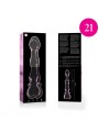 Nebula Series By Ibiza - Modello 21 Dildo In Vetro Borosilicato Rosa 20.5 Cm -O- 3.5 Cm - NEBULA SERIES BY IBIZA - Dildo Realistici | erosidea.com