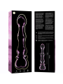 Nebula Series By Ibiza - Modello 21 Dildo In Vetro Borosilicato Rosa 20.5 Cm -O- 3.5 Cm - NEBULA SERIES BY IBIZA - Dildo Realistici | erosidea.com