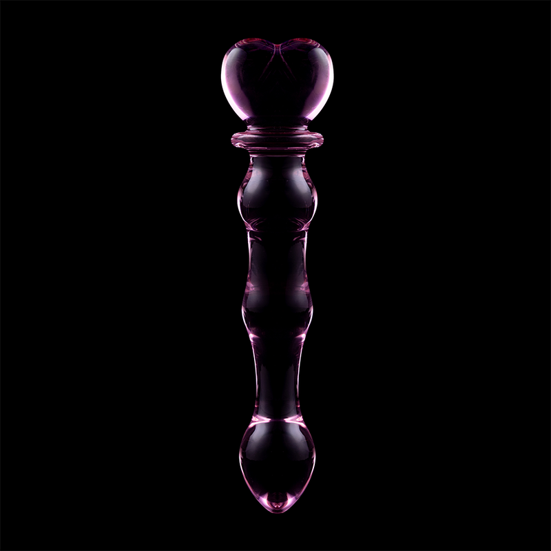 Nebula Series By Ibiza - Modello 21 Dildo In Vetro Borosilicato Rosa 20.5 Cm -O- 3.5 Cm - NEBULA SERIES BY IBIZA - Dildo Realistici | erosidea.com