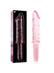 Nebula Series By Ibiza - Modello 24 Dildo In Vetro Borosilicato Rosa 28.5 Cm -O- 5 Cm - NEBULA SERIES BY IBIZA - Dildo Realistici | erosidea.com
