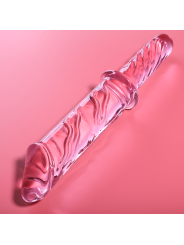 Nebula Series By Ibiza - Modello 24 Dildo In Vetro Borosilicato Rosa 28.5 Cm -O- 5 Cm - NEBULA SERIES BY IBIZA - Dildo Realistici | erosidea.com