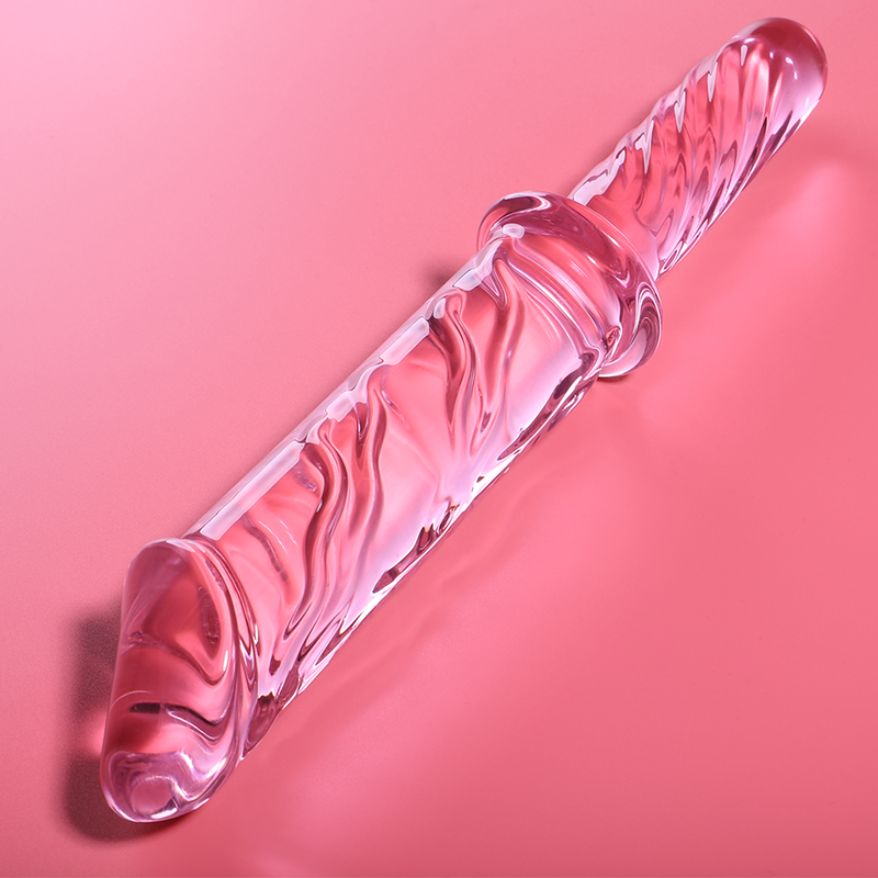 Nebula Series By Ibiza - Modello 24 Dildo In Vetro Borosilicato Rosa 28.5 Cm -O- 5 Cm - NEBULA SERIES BY IBIZA - Dildo Realistici | erosidea.com