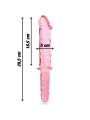 Nebula Series By Ibiza - Modello 24 Dildo In Vetro Borosilicato Rosa 28.5 Cm -O- 5 Cm - NEBULA SERIES BY IBIZA - Dildo Realistici | erosidea.com