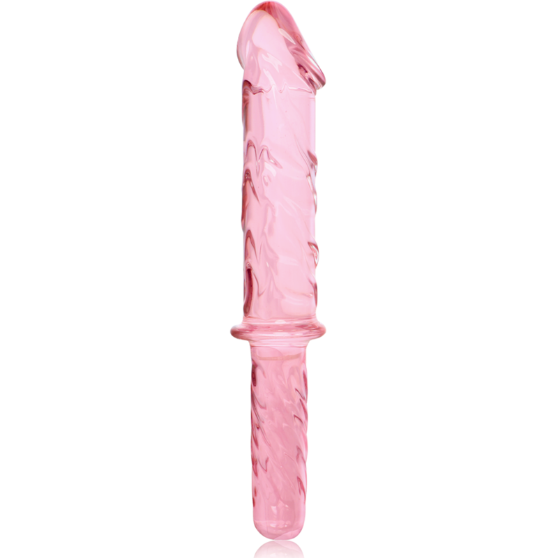 Nebula Series By Ibiza - Modello 24 Dildo In Vetro Borosilicato Rosa 28.5 Cm -O- 5 Cm - NEBULA SERIES BY IBIZA - Dildo Realistici | erosidea.com