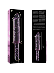 Nebula Series By Ibiza - Modello 24 Dildo In Vetro Borosilicato Rosa 28.5 Cm -O- 5 Cm - NEBULA SERIES BY IBIZA - Dildo Realistici | erosidea.com