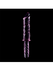 Nebula Series By Ibiza - Modello 24 Dildo In Vetro Borosilicato Rosa 28.5 Cm -O- 5 Cm - NEBULA SERIES BY IBIZA - Dildo Realistici | erosidea.com