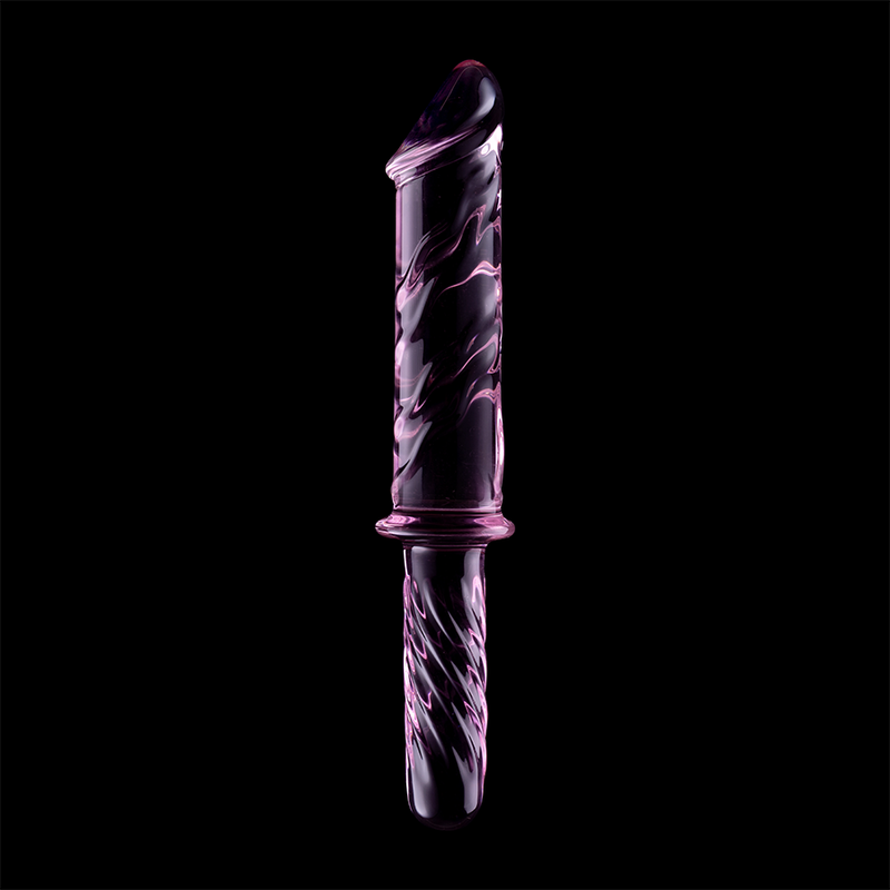 Nebula Series By Ibiza - Modello 24 Dildo In Vetro Borosilicato Rosa 28.5 Cm -O- 5 Cm - NEBULA SERIES BY IBIZA - Dildo Realistici | erosidea.com