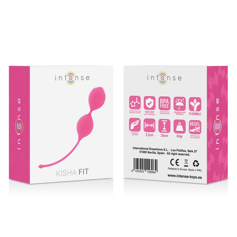 Intense - Kisha Fit In Silicone Kegel Fucsia - INTENSE HEALTH & FUN - Ovetti Palline Sfere | erosidea.com