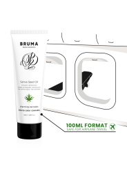 Bruma - Gel Scorrevole All''olio Di Semi Di Sativa Scaldante Gusto Cannabis 100 Ml - BRUMA - Aromatizzati e Commestibili | erosidea.com