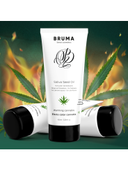 Bruma - Gel Scorrevole All''olio Di Semi Di Sativa Scaldante Gusto Cannabis 100 Ml - BRUMA - Aromatizzati e Commestibili | erosidea.com