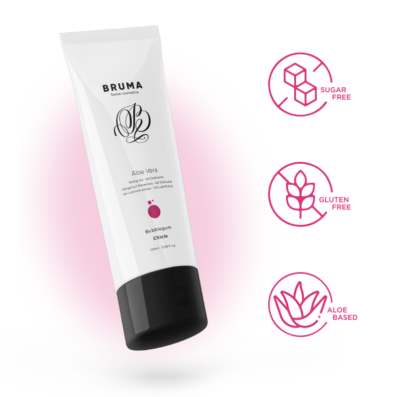 Bruma - Gel Scorrevole Aloe Vera Gusto Bubblegum 100 Ml - BRUMA - Aromatizzati e Commestibili | erosidea.com