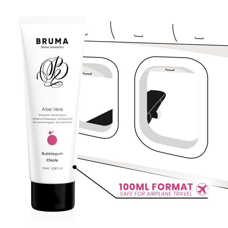 Bruma - Gel Scorrevole Aloe Vera Gusto Bubblegum 100 Ml - BRUMA - Aromatizzati e Commestibili | erosidea.com