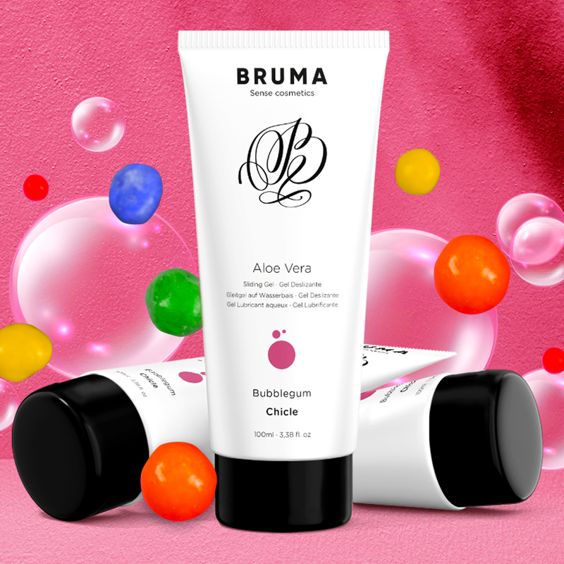 Bruma - Gel Scorrevole Aloe Vera Gusto Bubblegum 100 Ml - BRUMA - Aromatizzati e Commestibili | erosidea.com