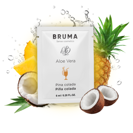 BRUMA - GEL SCORREVOLE ALOE VERA GUSTO PINA COLADA 6 ML - BRUMA - Lubrificanti Aromatizzati | erosidea.com