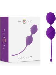 Intense - Karmy Fit Kegel Silicone Lilla - INTENSE HEALTH & FUN - Ovetti Palline Sfere | erosidea.com