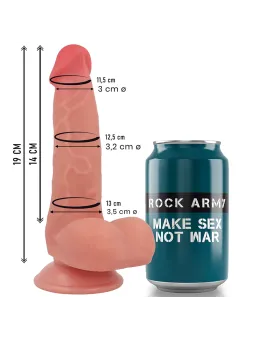 Dildo Realistico Rock Army Fox 19 Cm