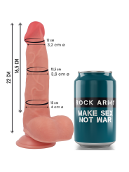 Rock Army - Dildo Realistico Ranger 22 x 3.6 cm - ROCK ARMY - Dildo Realistici | erosidea.com