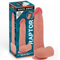 DILDO REALISTICO ROCK ARMY RAPTOR 24 CM