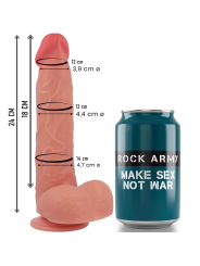Dildo Realistico Rock Army Raptor 24 Cm - ROCK ARMY - Dildo Realistici | erosidea.com